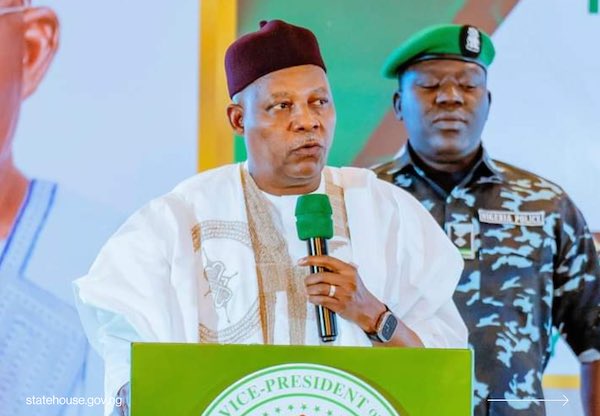 Dangote, Bill Gates in attendance as Shettima presides over NEC meeting Shettima